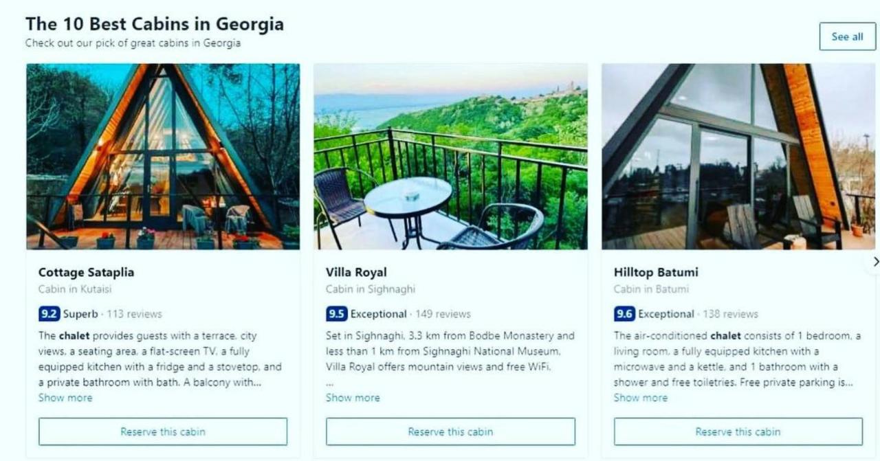 Cottage Sataplia Kutaisi Luaran gambar